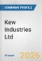 Kew Industries Ltd. Fundamental Company Report Including Financial, SWOT, Competitors and Industry Analysis - Product Thumbnail Image
