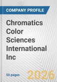 Chromatics Color Sciences International Inc. Fundamental Company Report Including Financial, SWOT, Competitors and Industry Analysis- Product Image