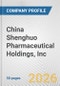 China Shenghuo Pharmaceutical Holdings, Inc. Fundamental Company Report Including Financial, SWOT, Competitors and Industry Analysis - Product Thumbnail Image