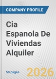 Cia Espanola De Viviendas Alquiler Fundamental Company Report Including Financial, SWOT, Competitors and Industry Analysis- Product Image