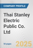 Thai Stanley Electric Public Co. Ltd. Fundamental Company Report Including Financial, SWOT, Competitors and Industry Analysis- Product Image