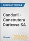 Conduril - Construtora Duriense SA Fundamental Company Report Including Financial, SWOT, Competitors and Industry Analysis - Product Thumbnail Image