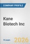 Kane Biotech Inc. Fundamental Company Report Including Financial, SWOT, Competitors and Industry Analysis - Product Thumbnail Image