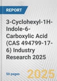 3-Cyclohexyl-1H-Indole-6-Carboxylic Acid (CAS 494799-17-6) Industry Research 2025: Global and Regional Market Trends 2019-2024 and Forecast to 2029- Product Image