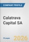 Calatrava Capital SA Fundamental Company Report Including Financial, SWOT, Competitors and Industry Analysis - Product Thumbnail Image