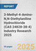 3-Methyl-4-Amino-N,N-Diethylaniline Hydrochloride (CAS 24828-38-4) Industry Research 2025: Global and Regional Market Trends 2019-2024 and Forecast to 2029- Product Image