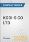 KODI-S CO LTD Fundamental Company Report Including Financial, SWOT, Competitors and Industry Analysis - Product Thumbnail Image