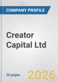 Creator Capital Ltd. Fundamental Company Report Including Financial, SWOT, Competitors and Industry Analysis- Product Image