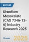 Disodium Mesoxalate (CAS 7346-13-6) Industry Research 2025: Global and Regional Market Trends 2019-2024 and Forecast to 2029 - Product Image