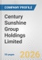 Century Sunshine Group Holdings Limited Fundamental Company Report Including Financial, SWOT, Competitors and Industry Analysis - Product Thumbnail Image