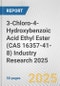 3-Chloro-4-Hydroxybenzoic Acid Ethyl Ester (CAS 16357-41-8) Industry Research 2025: Global and Regional Market Trends 2019-2024 and Forecast to 2029 - Product Thumbnail Image