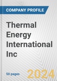 Thermal Energy International Inc. Fundamental Company Report Including Financial, SWOT, Competitors and Industry Analysis- Product Image