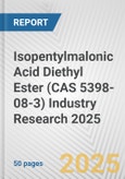 Isopentylmalonic Acid Diethyl Ester (CAS 5398-08-3) Industry Research 2025: Global and Regional Market Trends 2019-2024 and Forecast to 2029- Product Image