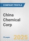 China Chemical Corp. Fundamental Company Report Including Financial, SWOT, Competitors and Industry Analysis - Product Thumbnail Image