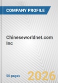 Chineseworldnet.com Inc Fundamental Company Report Including Financial, SWOT, Competitors and Industry Analysis- Product Image