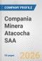 Compania Minera Atacocha SAA Fundamental Company Report Including Financial, SWOT, Competitors and Industry Analysis - Product Thumbnail Image