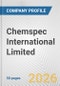 Chemspec International Limited Fundamental Company Report Including Financial, SWOT, Competitors and Industry Analysis - Product Thumbnail Image