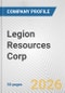 Legion Resources Corp. Fundamental Company Report Including Financial, SWOT, Competitors and Industry Analysis - Product Thumbnail Image