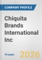 Chiquita Brands International Inc. Fundamental Company Report Including Financial, SWOT, Competitors and Industry Analysis - Product Thumbnail Image