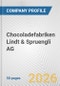Chocoladefabriken Lindt & Spruengli AG Fundamental Company Report Including Financial, SWOT, Competitors and Industry Analysis - Product Thumbnail Image