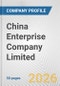 China Enterprise Company Limited Fundamental Company Report Including Financial, SWOT, Competitors and Industry Analysis - Product Thumbnail Image