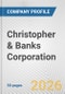 Christopher & Banks Corporation Fundamental Company Report Including Financial, SWOT, Competitors and Industry Analysis - Product Thumbnail Image