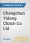 Changchun Yidong Clutch Co Ltd Fundamental Company Report Including Financial, SWOT, Competitors and Industry Analysis - Product Thumbnail Image