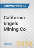 California Engels Mining Co. Fundamental Company Report Including Financial, SWOT, Competitors and Industry Analysis- Product Image