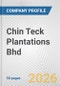Chin Teck Plantations Bhd Fundamental Company Report Including Financial, SWOT, Competitors and Industry Analysis - Product Thumbnail Image