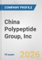 China Polypeptide Group, Inc. Fundamental Company Report Including Financial, SWOT, Competitors and Industry Analysis - Product Thumbnail Image