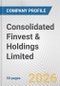 Consolidated Finvest & Holdings Limited Fundamental Company Report Including Financial, SWOT, Competitors and Industry Analysis - Product Thumbnail Image
