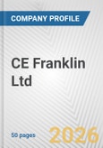 CE Franklin Ltd. Fundamental Company Report Including Financial, SWOT, Competitors and Industry Analysis- Product Image