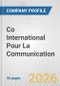 Co International Pour La Communication Fundamental Company Report Including Financial, SWOT, Competitors and Industry Analysis - Product Thumbnail Image