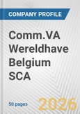 Comm.VA Wereldhave Belgium SCA Fundamental Company Report Including Financial, SWOT, Competitors and Industry Analysis- Product Image