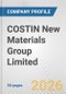 COSTIN New Materials Group Limited Fundamental Company Report Including Financial, SWOT, Competitors and Industry Analysis - Product Thumbnail Image