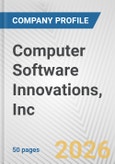 Computer Software Innovations, Inc. Fundamental Company Report Including Financial, SWOT, Competitors and Industry Analysis- Product Image
