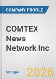 COMTEX News Network Inc. Fundamental Company Report Including Financial, SWOT, Competitors and Industry Analysis- Product Image
