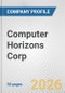 Computer Horizons Corp. Fundamental Company Report Including Financial, SWOT, Competitors and Industry Analysis - Product Thumbnail Image