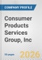 Consumer Products Services Group, Inc. Fundamental Company Report Including Financial, SWOT, Competitors and Industry Analysis - Product Thumbnail Image