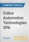 Cobra Automotive Technologies SPA Fundamental Company Report Including Financial, SWOT, Competitors and Industry Analysis - Product Thumbnail Image