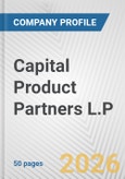 Capital Product Partners L.P. Fundamental Company Report Including Financial, SWOT, Competitors and Industry Analysis- Product Image