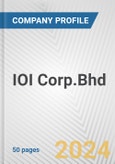 IOI Corp.Bhd Fundamental Company Report Including Financial, SWOT, Competitors and Industry Analysis- Product Image