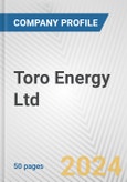 Toro Energy Ltd Fundamental Company Report Including Financial, SWOT, Competitors and Industry Analysis- Product Image