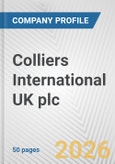 Colliers International UK plc Fundamental Company Report Including Financial, SWOT, Competitors and Industry Analysis- Product Image
