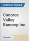 Codorus Valley Bancorp Inc. Fundamental Company Report Including Financial, SWOT, Competitors and Industry Analysis - Product Thumbnail Image