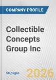 Collectible Concepts Group Inc. Fundamental Company Report Including Financial, SWOT, Competitors and Industry Analysis- Product Image