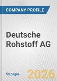 Deutsche Rohstoff AG Fundamental Company Report Including Financial, SWOT, Competitors and Industry Analysis- Product Image