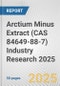 Arctium Minus Extract (CAS 84649-88-7) Industry Research 2025: Global and Regional Market Trends 2019-2024 and Forecast to 2029 - Product Thumbnail Image