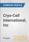 Cryo-Cell International, Inc. Fundamental Company Report Including Financial, SWOT, Competitors and Industry Analysis - Product Thumbnail Image