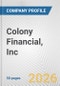 Colony Financial, Inc. Fundamental Company Report Including Financial, SWOT, Competitors and Industry Analysis - Product Thumbnail Image